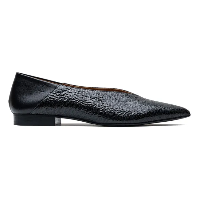 Ballerinas Audrey Leather | Black