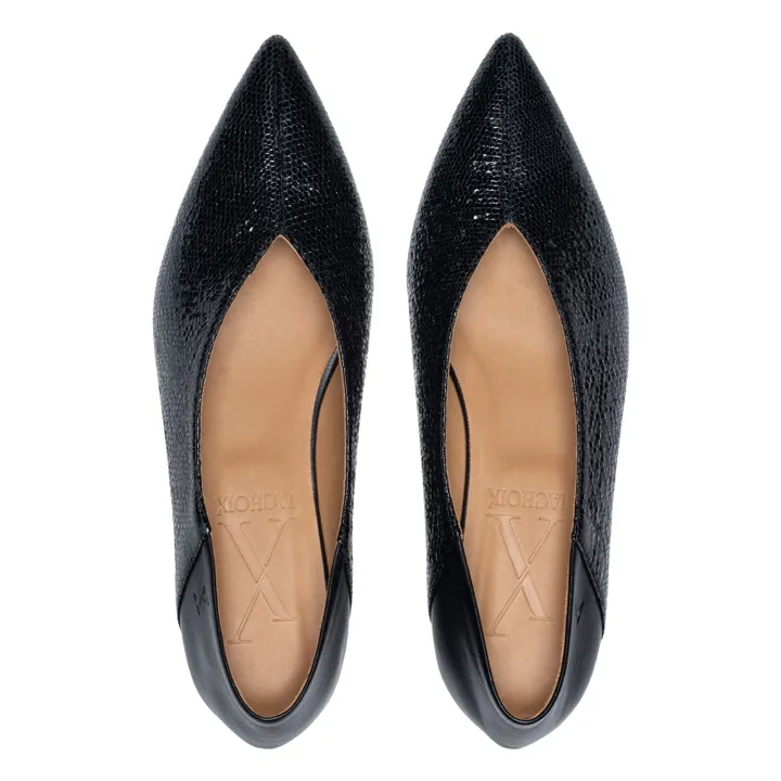 Ballerines Audrey Cuir | Noir- Image produit n°4