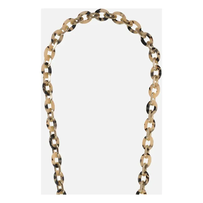 Cadena larga Cassy 120 cm | Marrón