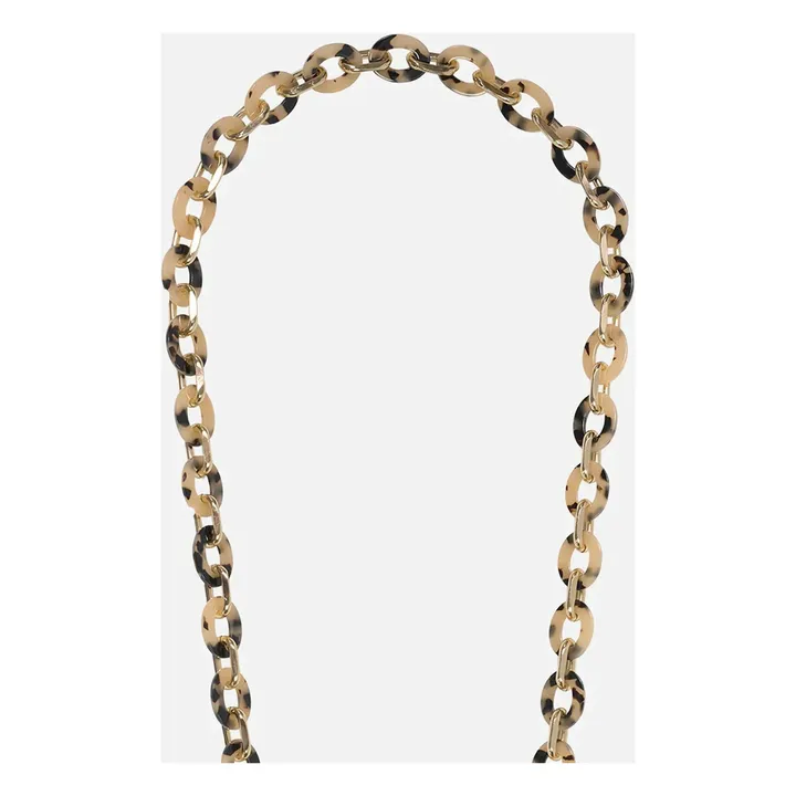 Chaine Longue Cassy 120 cm | Marron- Image produit n°1