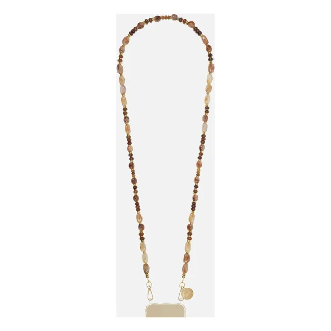 Cadena Madison de 120 cm de longitud | Marrón