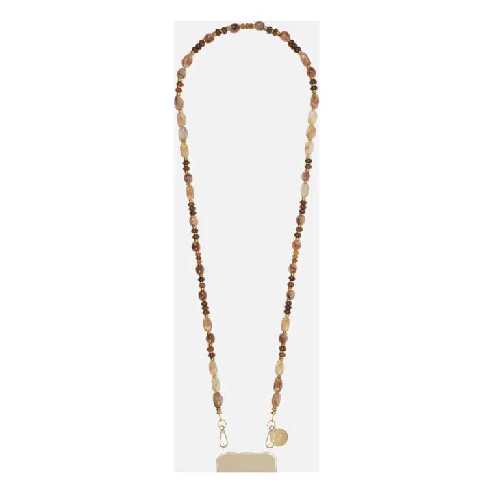 Chaine Longue Madison 120 cm | Marron- Image produit n°0