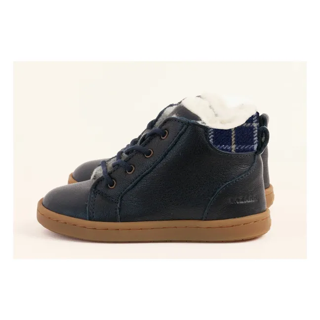 Chaussures Fourrées Auguste | Bleu marine
