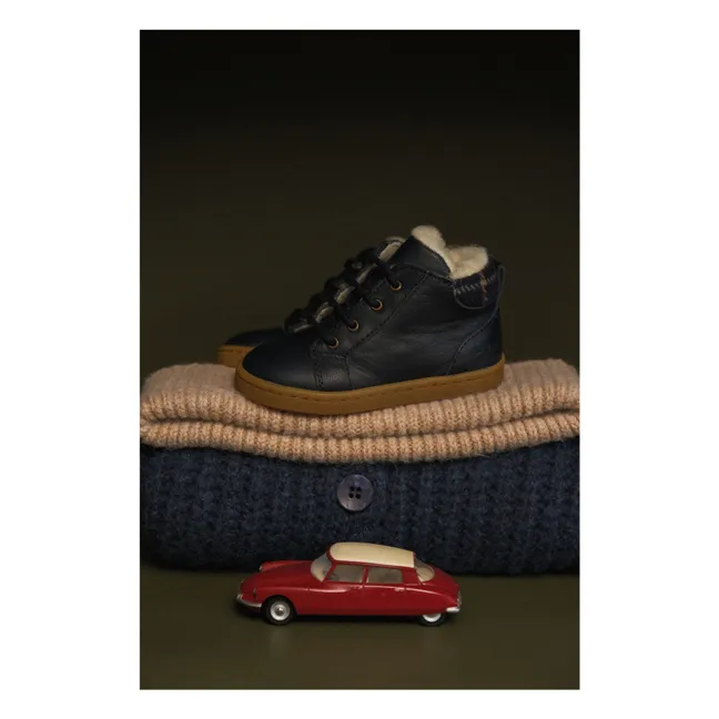 Chaussures Fourrées Auguste | Bleu marine