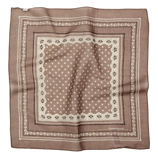 Foulard Lacia Cotta | Taupe