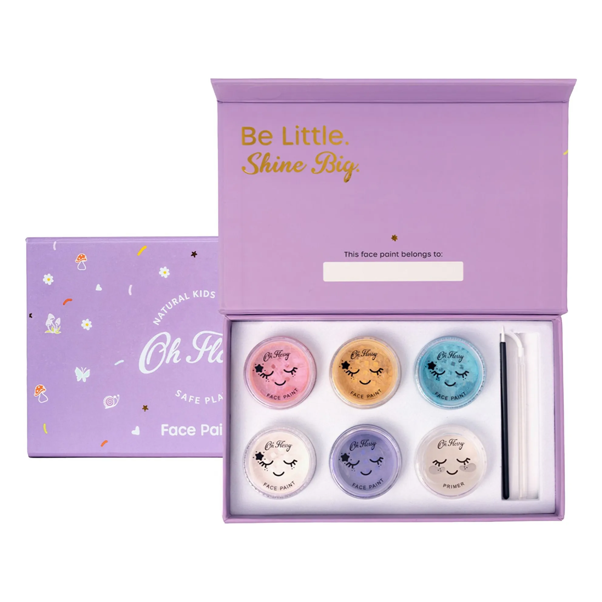 Oh Flossy Multicoloured Magic Garden Face Paint Kit