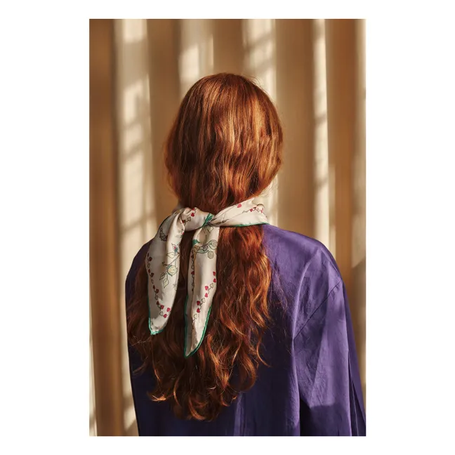 Foulard Fairygard Sia Soie | Crème