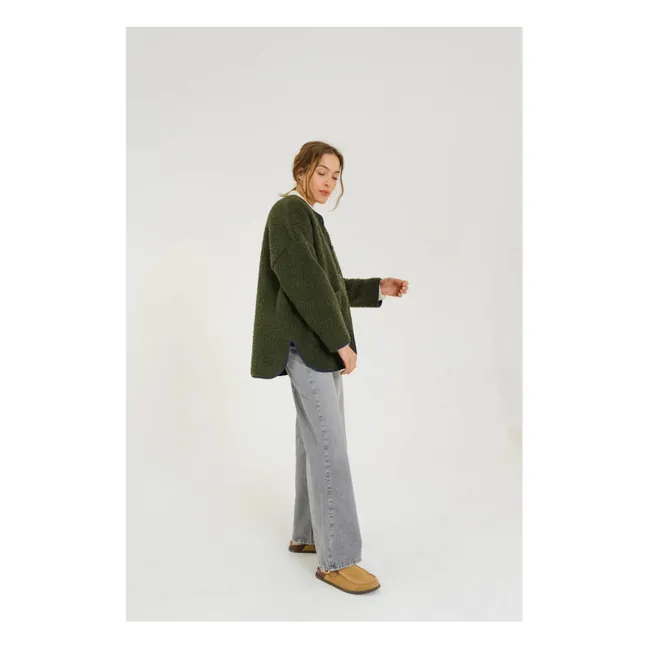 Bari Greenlake Virgin Wool Jacket | Green