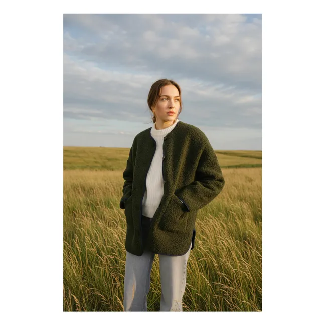 Bari Greenlake Virgin Wool Jacket | Green