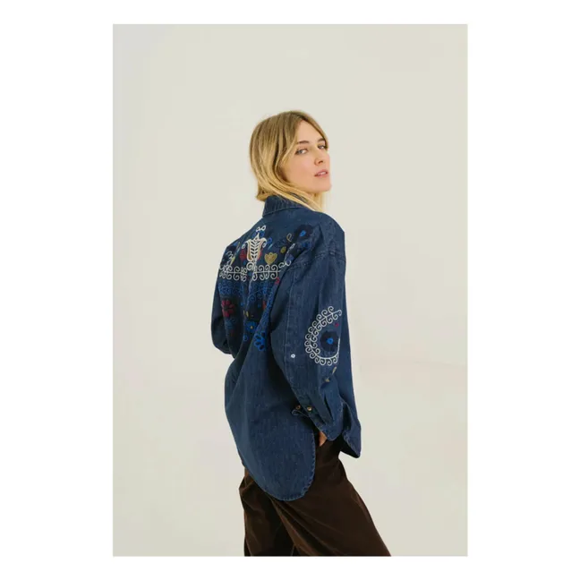 Sur-Chemise Rupina Asha | Indigo