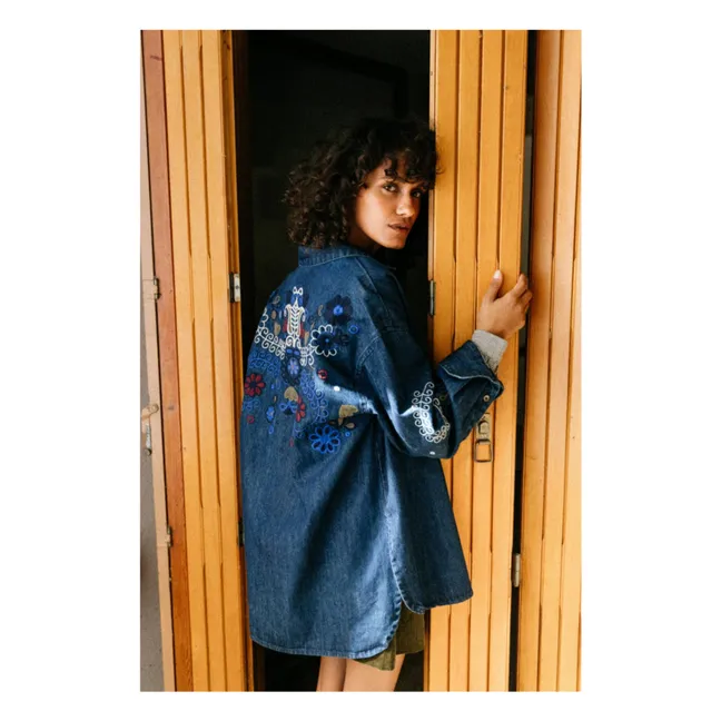 Sur-Chemise Rupina Asha | Indigo