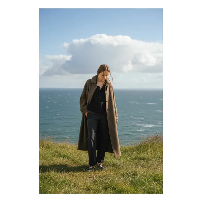 Cappotto in lana vergine Mayri | Marrone