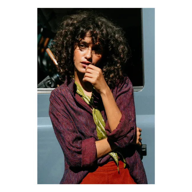 Blouse Emma Baka | Lie de vin