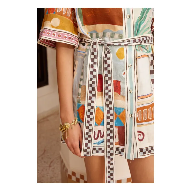 Robe Courte Michelle Lin | Bleu ciel