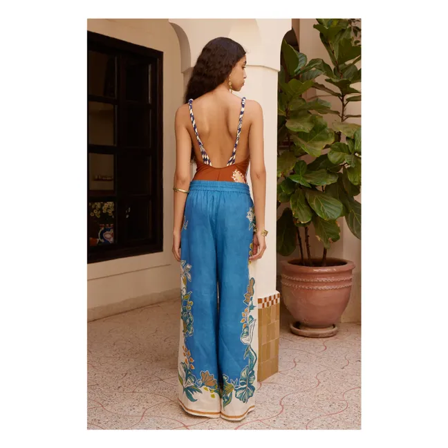 Maillot 1 Pièce Soleil D'Amour Fibres Recyclées | Rouille