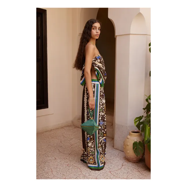 Pantalon Maroc Lin | Marron