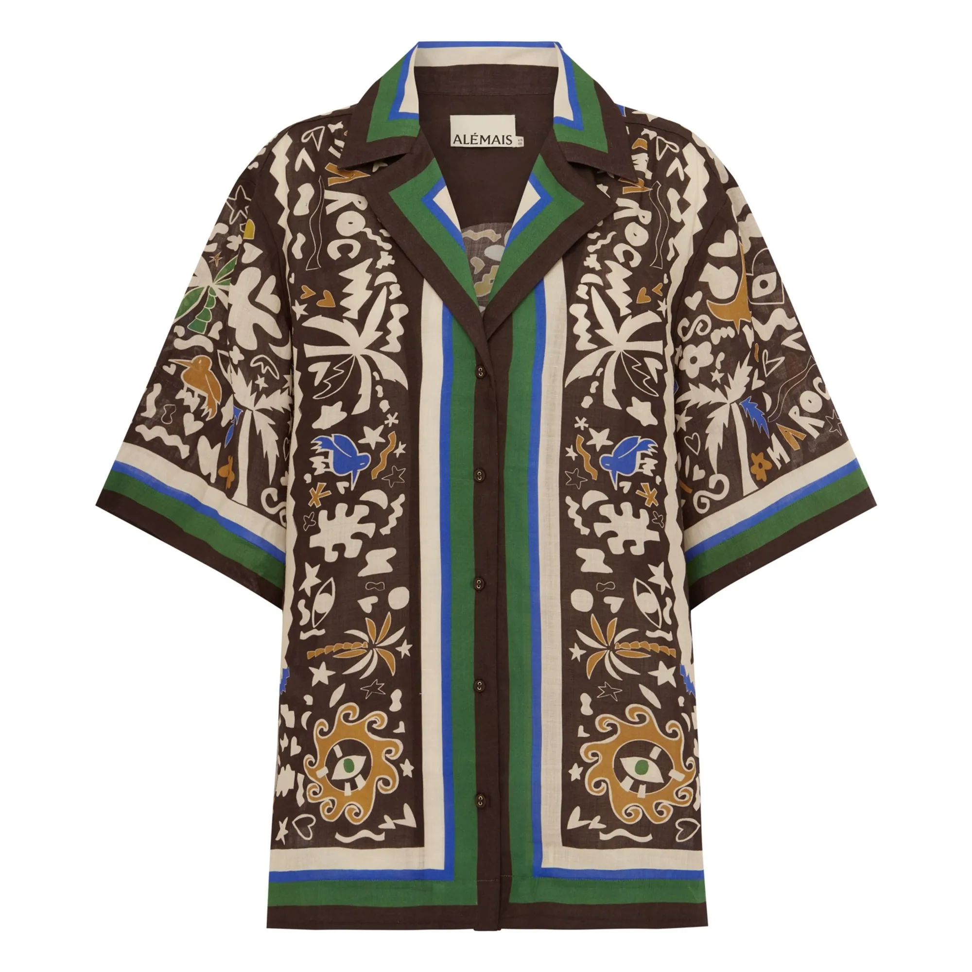 Alémais Brown Morocco Shirt
