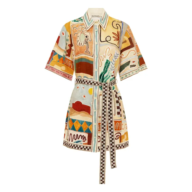 Robe Courte Michelle Lin | Bleu ciel