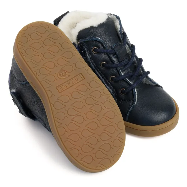 Chaussures Fourrées Auguste | Bleu marine