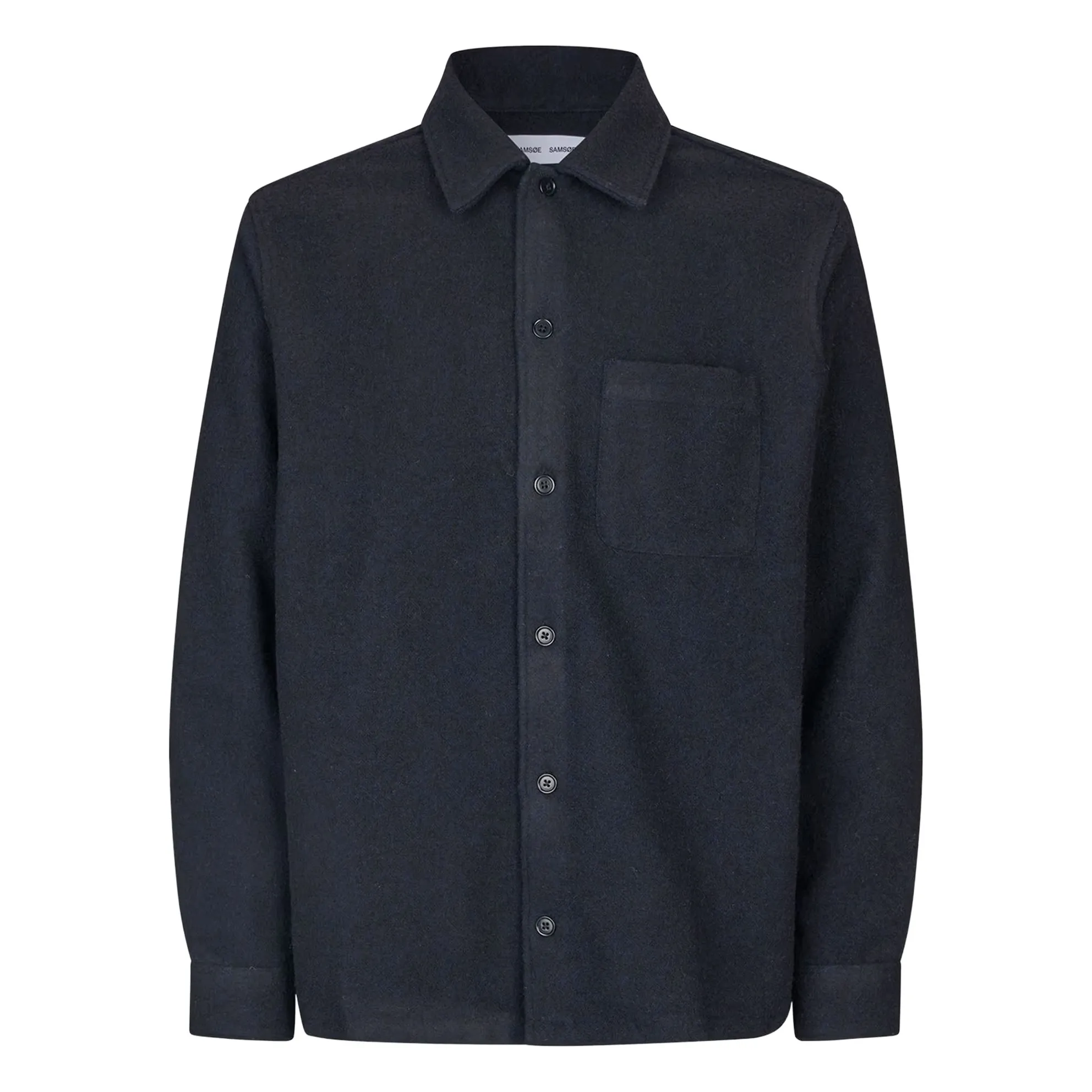 Samsoe Samsoe Dark Blue Sadamon Overshirt