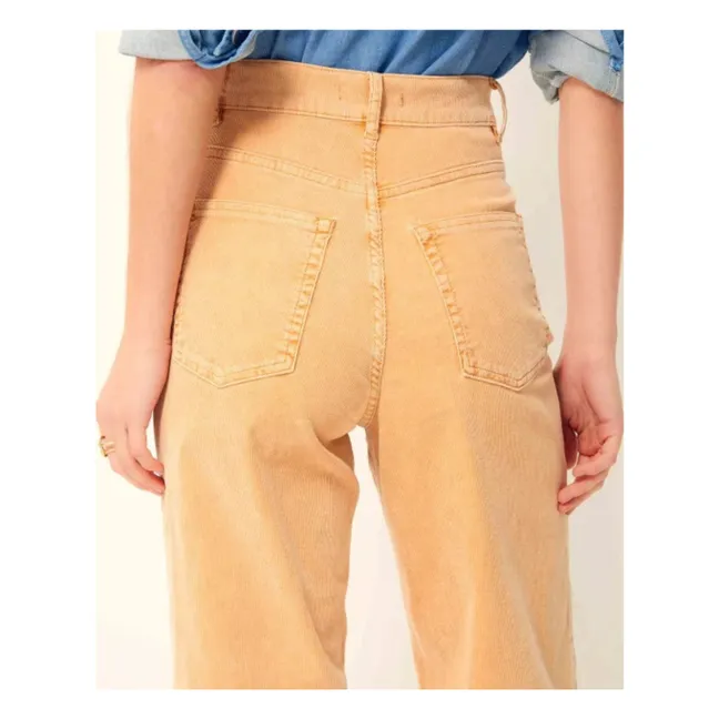 Pantalon Velvet Cruise Velours | Jaune