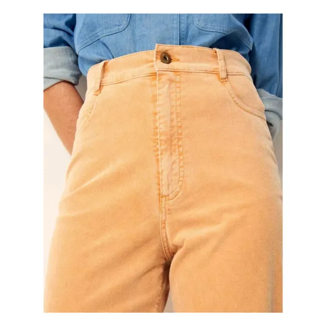 Pantalon Velvet Cruise Velours | Jaune