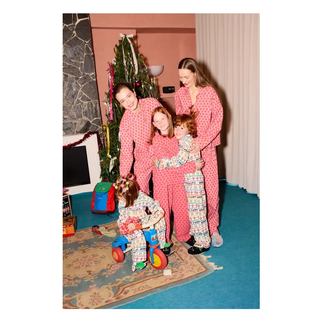 Bobo organic cotton pyjamas | Ecru