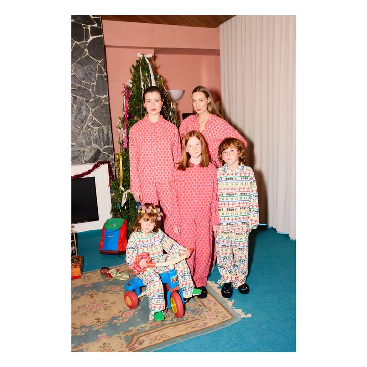 Pyjama Bobo Coton Bio | Ecru- Image produit n°8