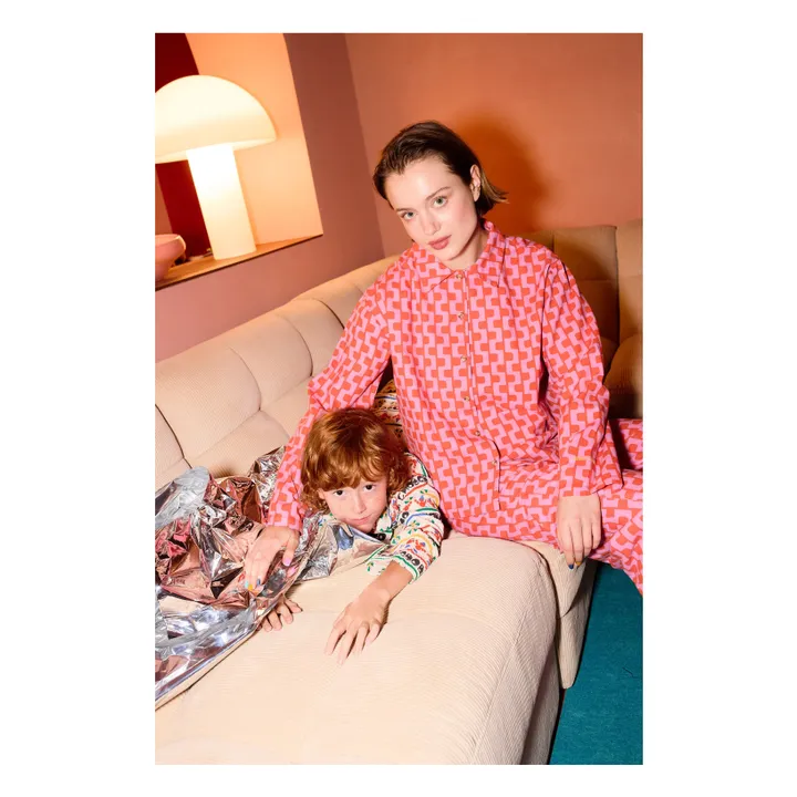Pyjama Chain Organic Cotton | Pink- Product image n°13
