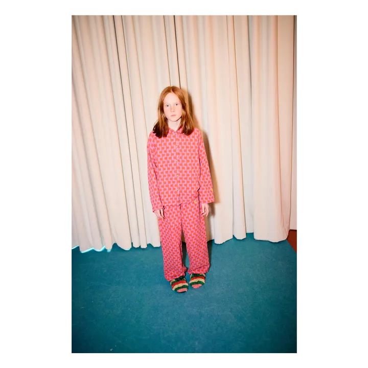 Pyjama Chain Organic Cotton | Pink- Product image n°1