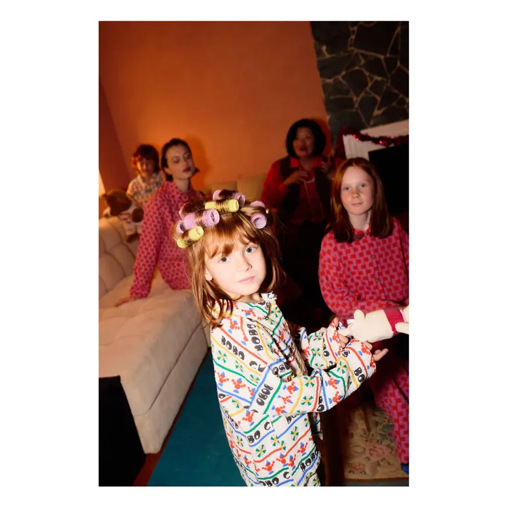 Pyjama Bobo Coton Bio | Ecru- Image produit n°7