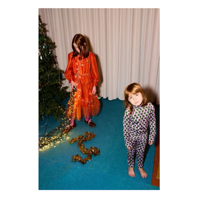 Leggings de cadena | Rosa