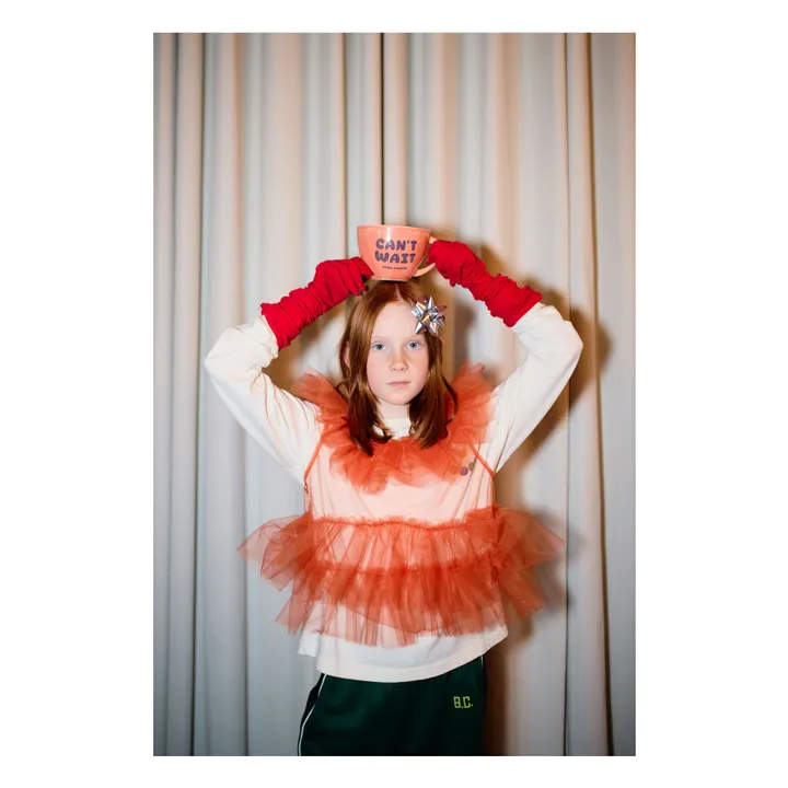 Top Tulle | Orange- Image produit n°1