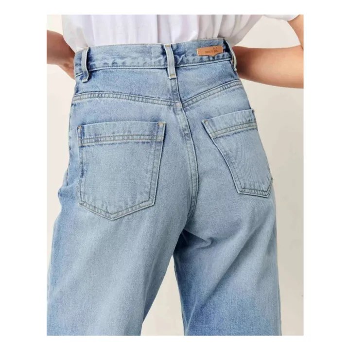 Jean Bay Cruise Coton Bio | Bleu- Image produit n°3