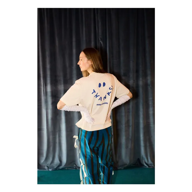 Pantaloni in velluto a righe - Collezione Donna | Blu marino