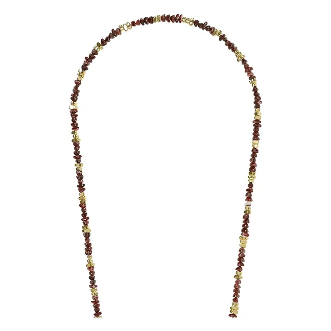 Cadena larga Liviya 120 cm | Marrón