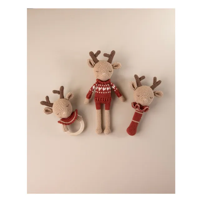 Robin the Reindeer teething ring | Siena