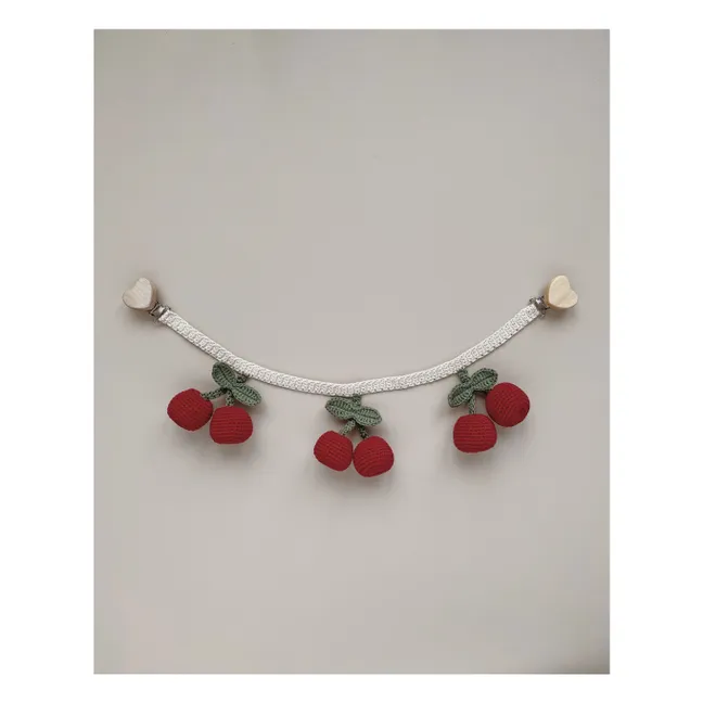 Cadena para cochecito Cerise  | Rojo