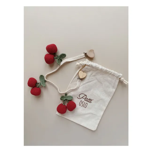 Catena per passeggino Cerise  | Rosso