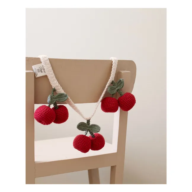 Cadena para cochecito Cerise  | Rojo