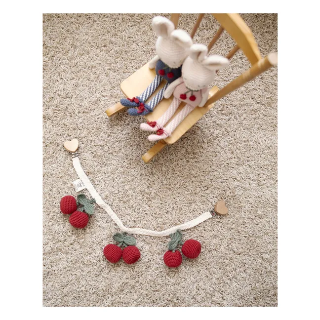 Cerise stroller chain  | Red