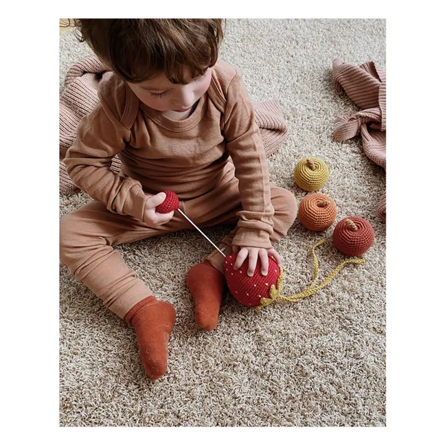 Strawberry musical mobile | Red