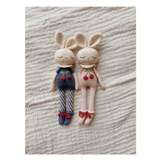 Britney the Rabbit soft toy | Navy blue