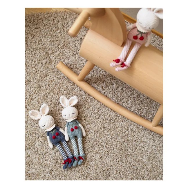 Britney the Rabbit soft toy | Navy blue