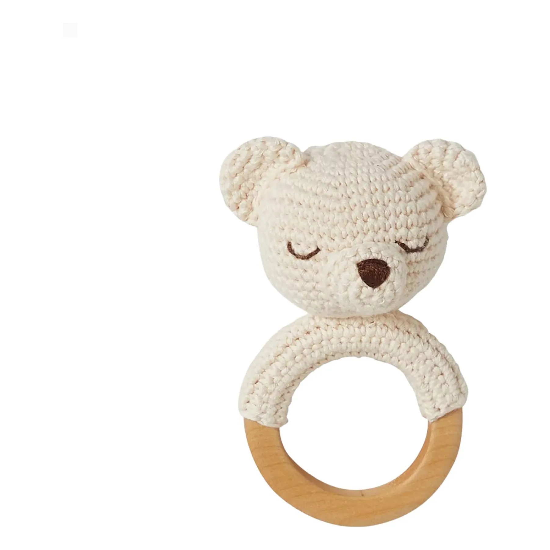 Patti Oslo - Anneau de dentition Ours Polaire - Blanc | Smallable