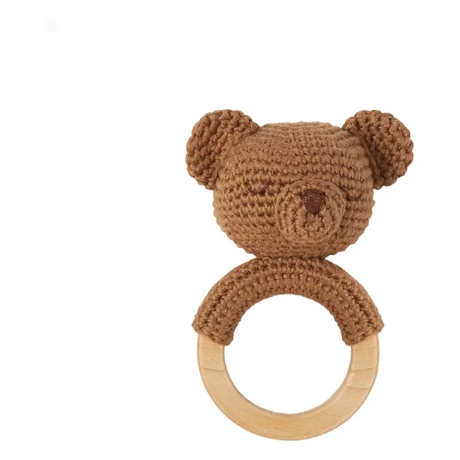 Anneau de dentition Bo l'Ourson | Marron