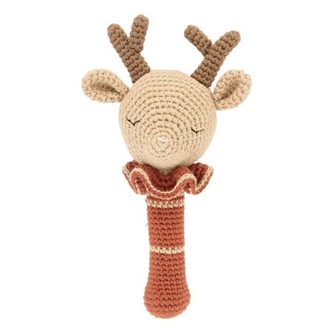 Robin the Reindeer rattle | Siena