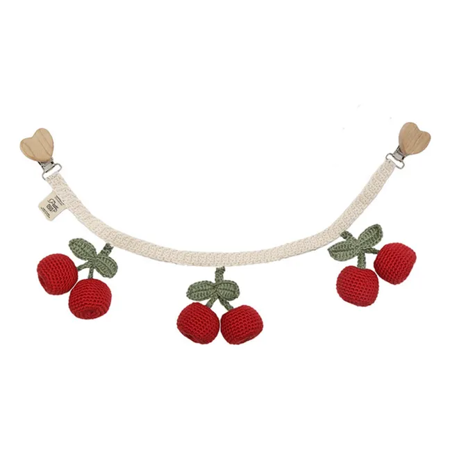 Cerise stroller chain  | Red