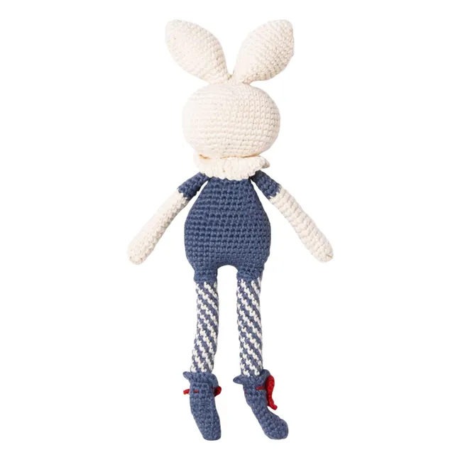 Doudou Britney le Lapin | Bleu marine
