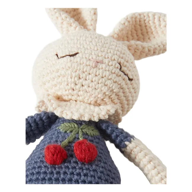 Britney the Rabbit soft toy | Navy blue